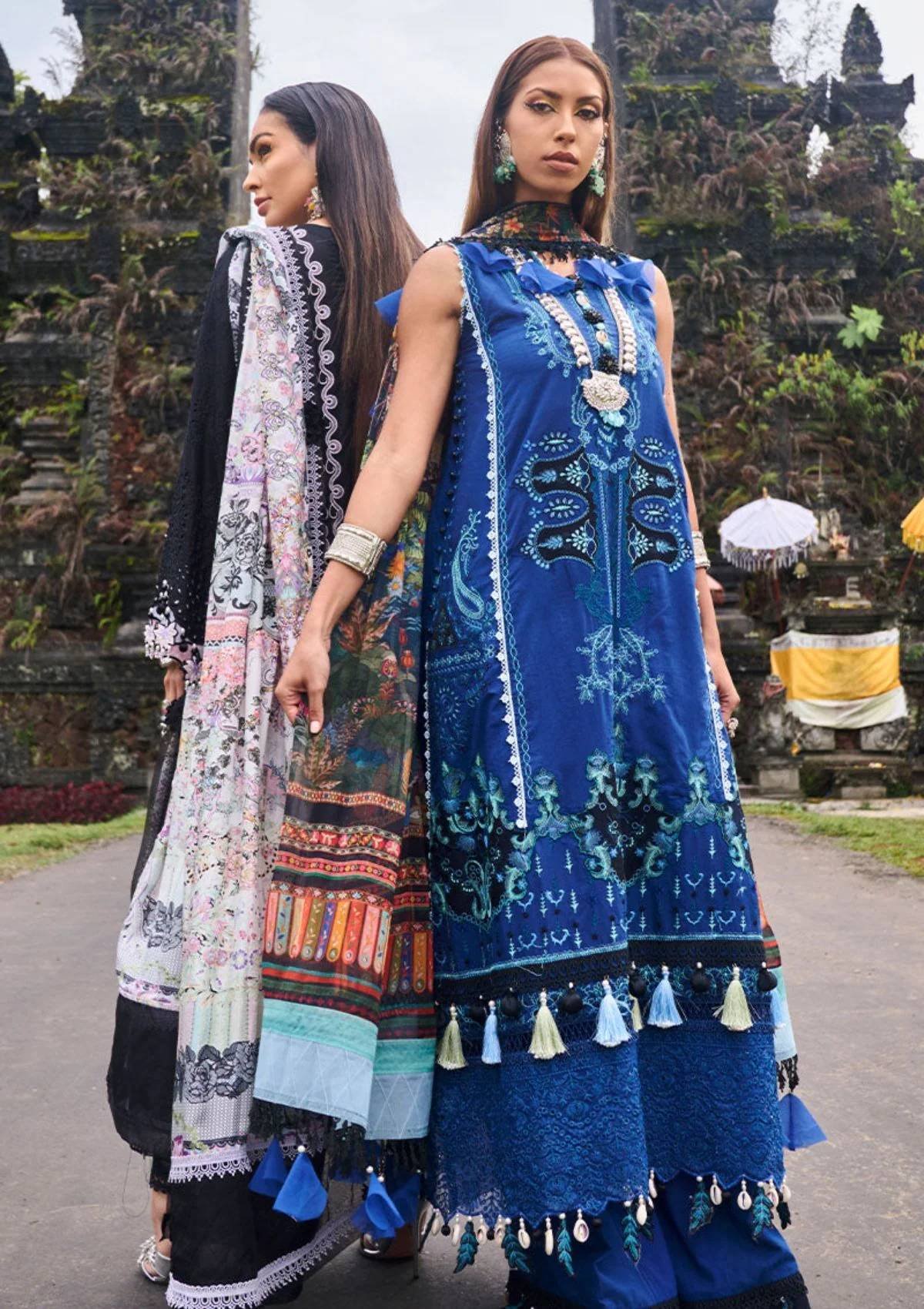 Lawn Collection - Ansab Jahangir - Zoha - Luxury 24 - AJ24#08 - YLANG - Image 2