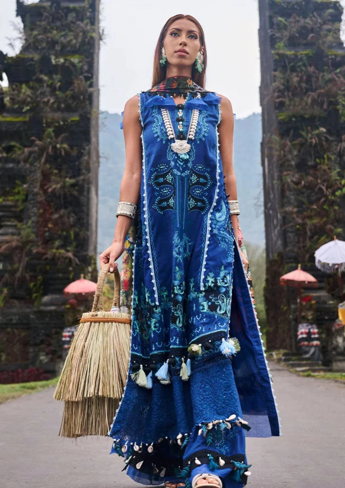 Lawn Collection - Ansab Jahangir - Zoha - Luxury 24 - AJ24#08 - YLANG