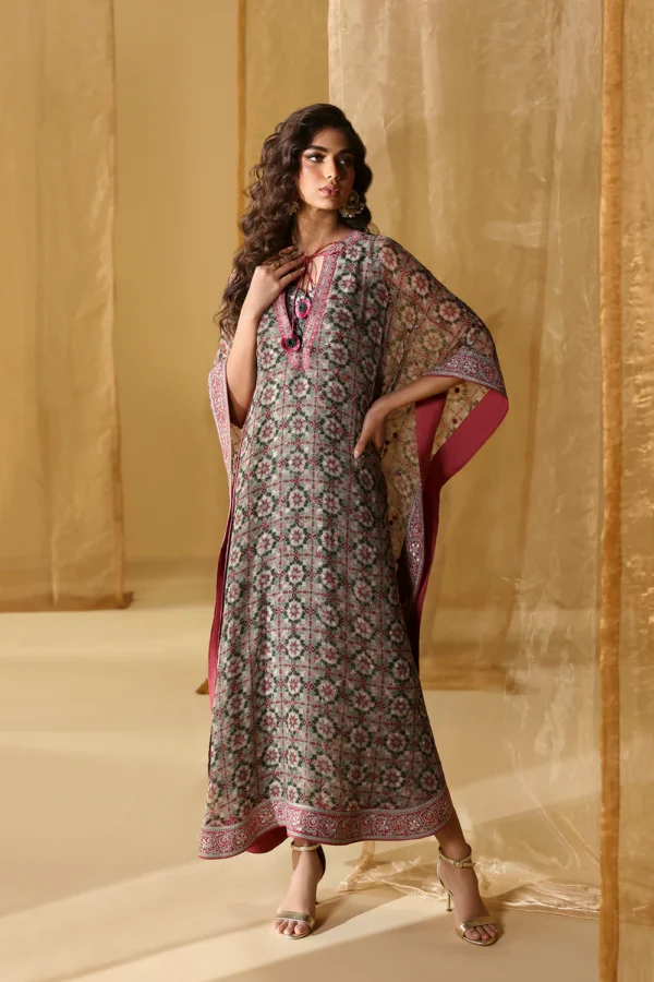 EMBROIDERED KAFTAN