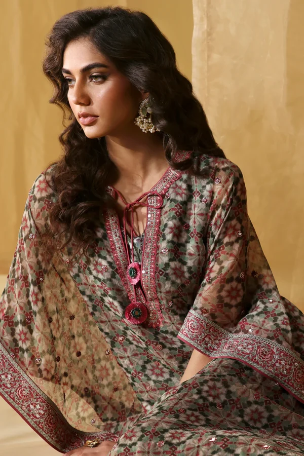 EMBROIDERED KAFTAN - Image 5