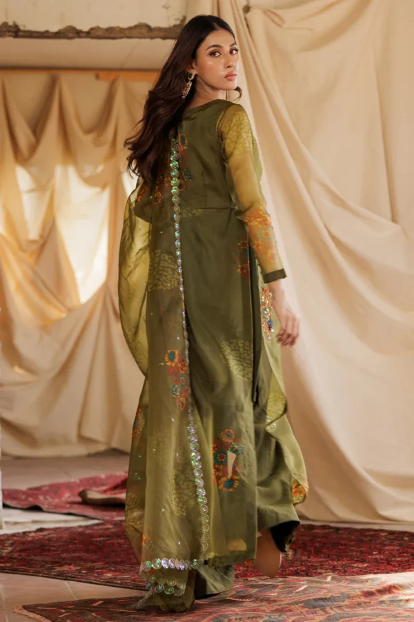 3-PC Embellished Organza Suit CMA-5-128 - Image 4